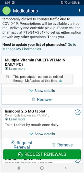 MyAspirus screenshot5