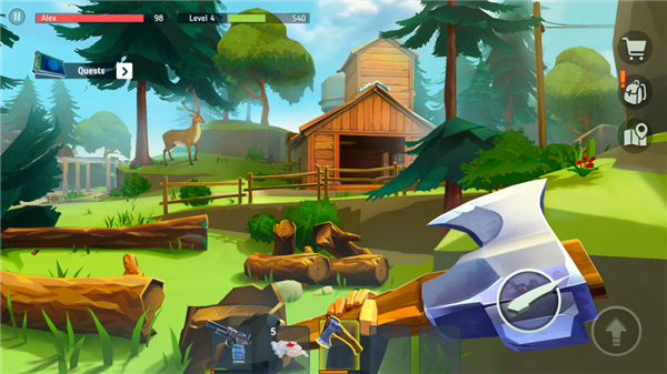 TEGRA: Zombie survival island screenshot1