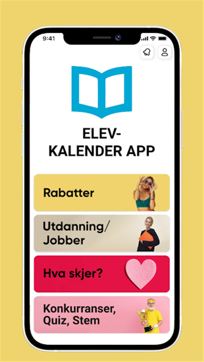 Elevkalender app screenshot1