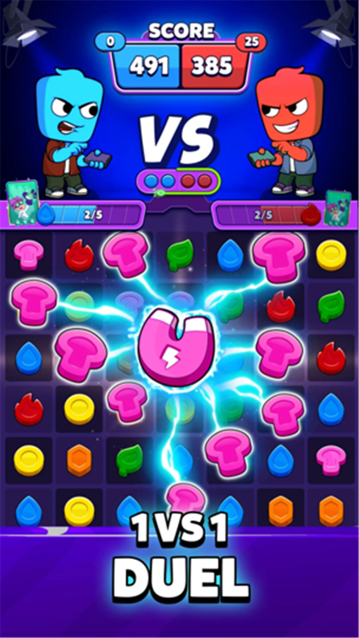 Madness Match: PvP Match 3 screenshot2