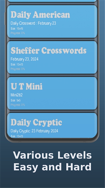 Crossword Daily: Word Puzzle screenshot5