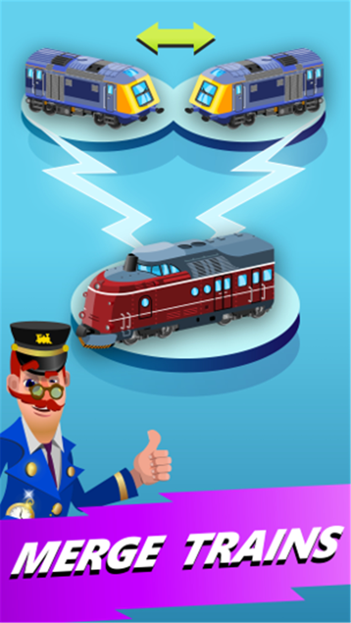Train Merger Idle Train Tycoon screenshot1