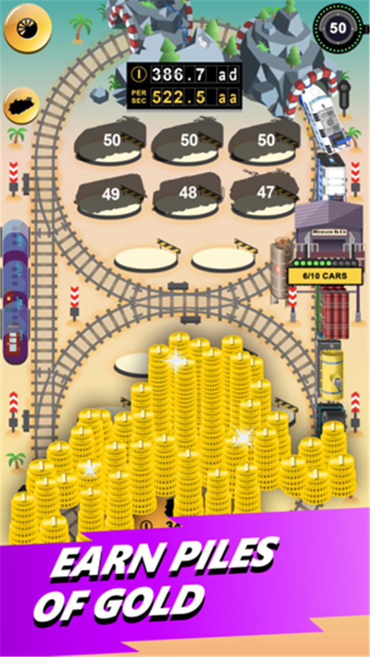 Train Merger Idle Train Tycoon screenshot2