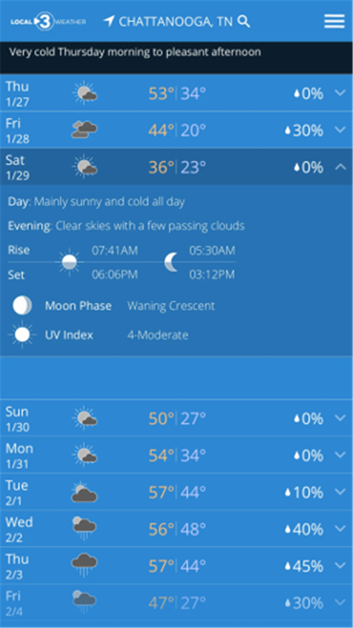 Local 3 Weather screenshot4
