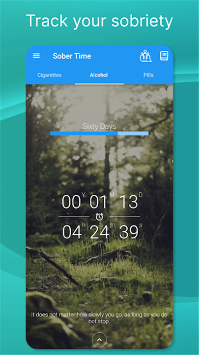 Sober Time - Sober Day Counter screenshot1