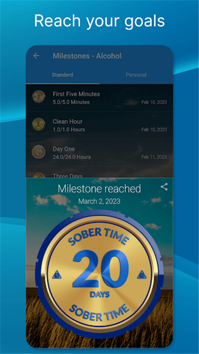 Sober Time - Sober Day Counter screenshot4
