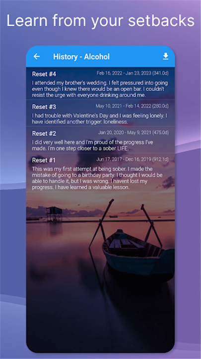 Sober Time - Sober Day Counter screenshot7