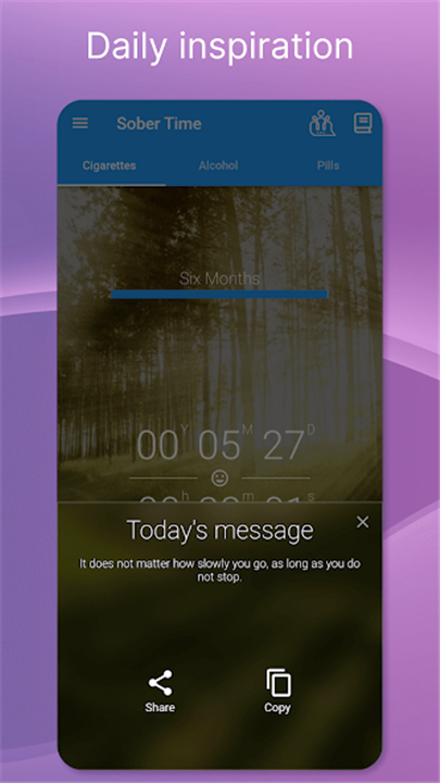 Sober Time - Sober Day Counter screenshot8