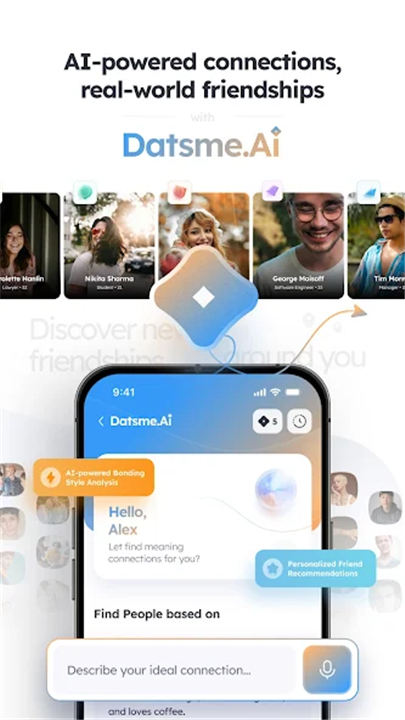 Datsme AI: Social Wellness App screenshot2