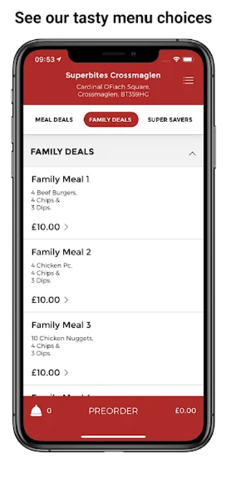 Superbites App screenshot1