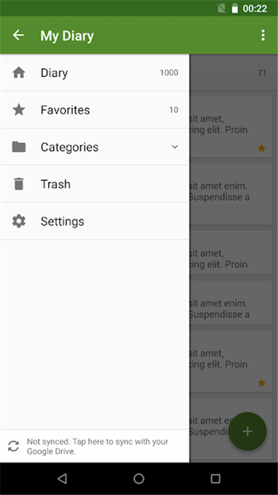 My Diary screenshot2