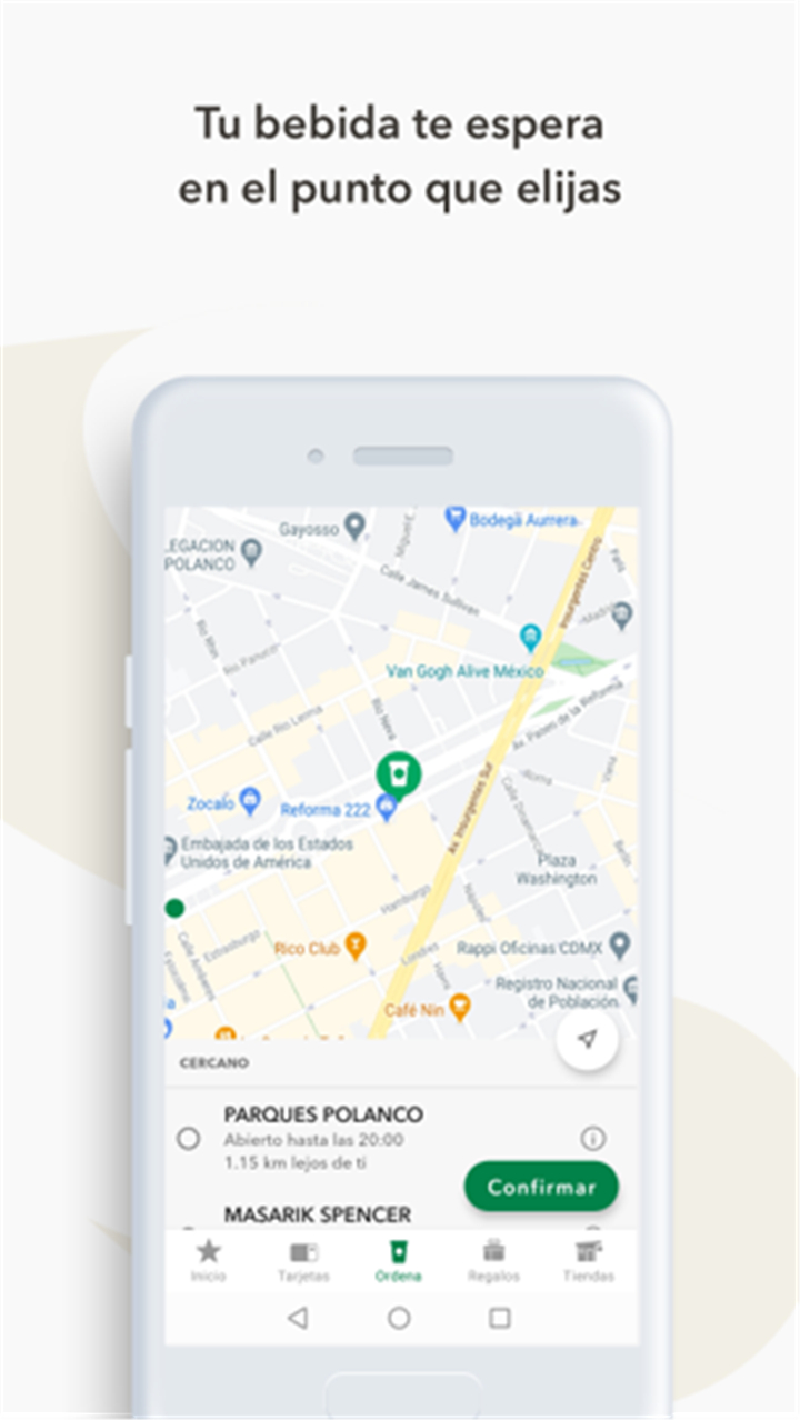 Starbucks México screenshot2