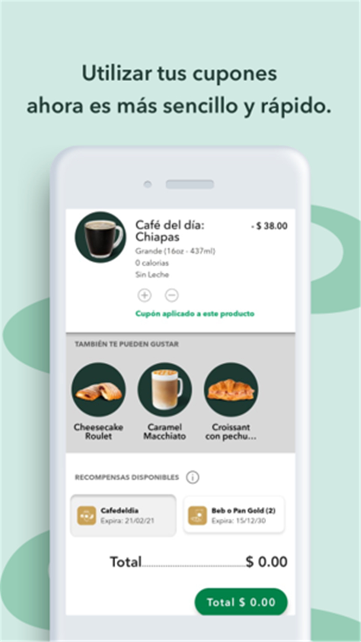 Starbucks México screenshot4