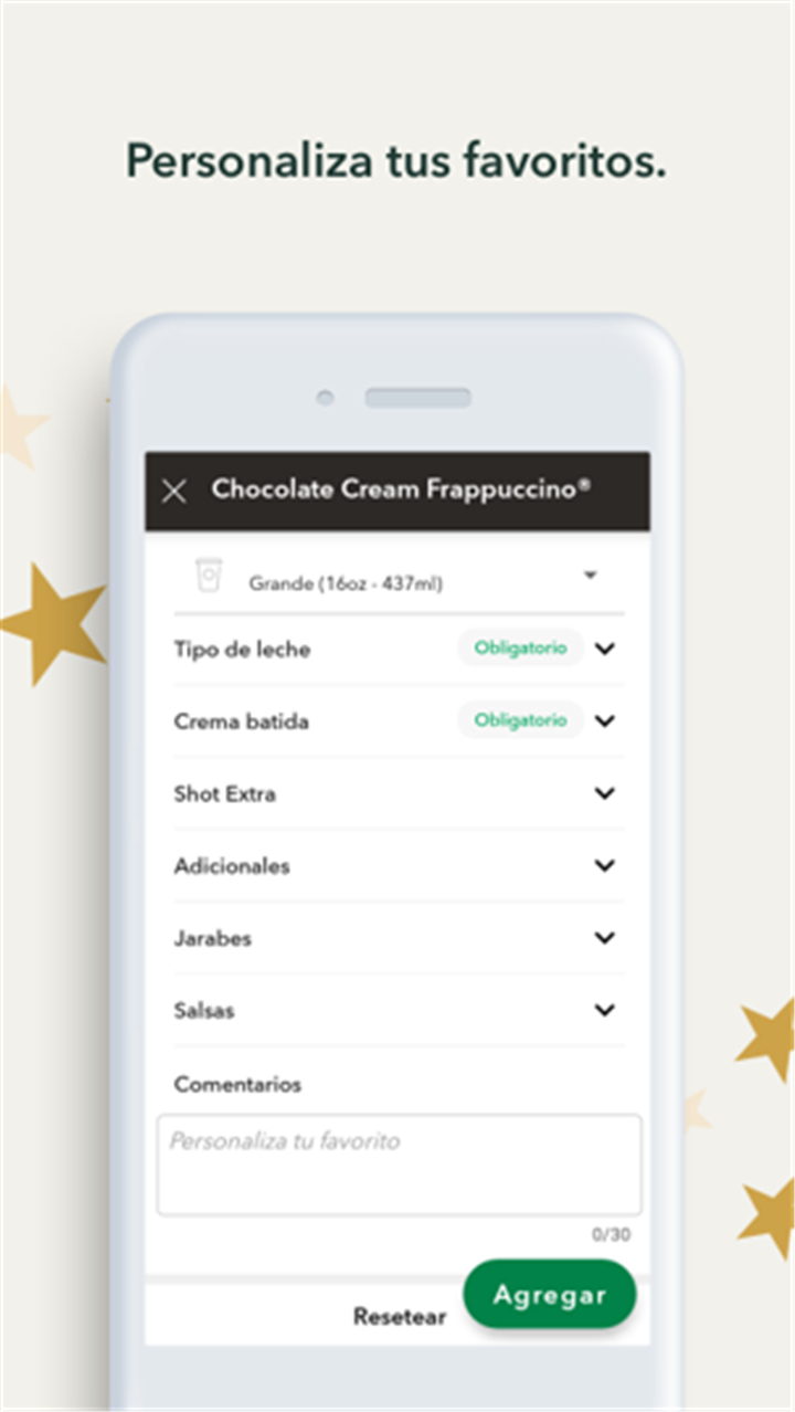 Starbucks México screenshot5