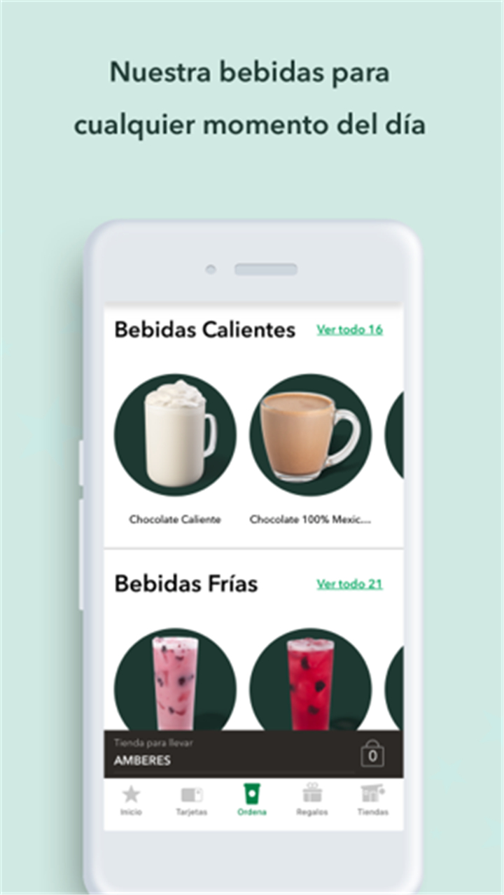 Starbucks México screenshot7