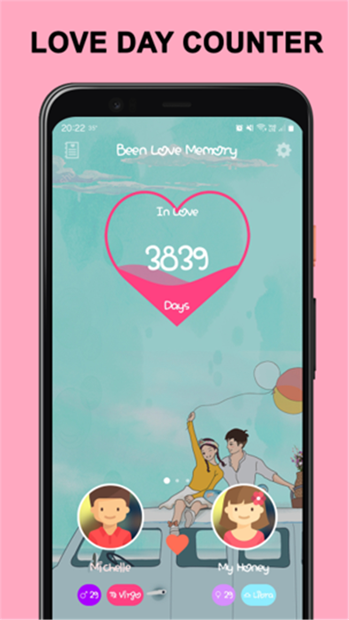Been Love Memory -Love Counter screenshot3