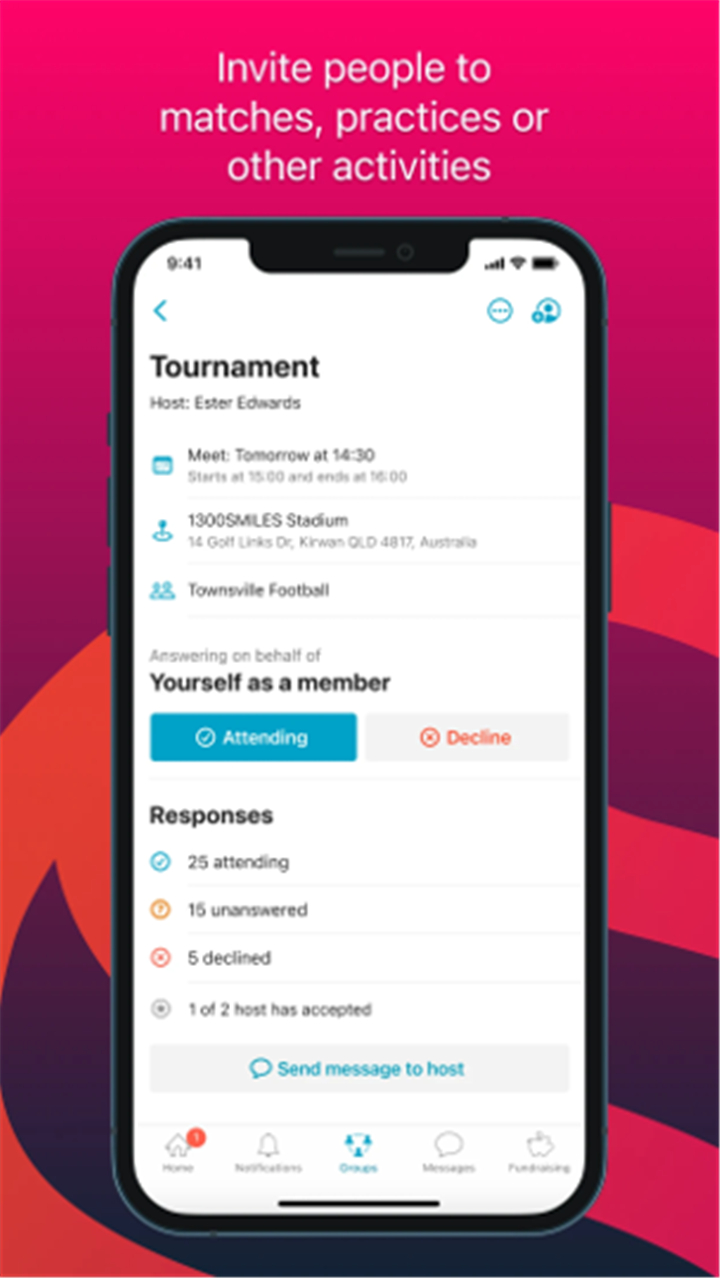 Spond - Sports Team Management screenshot1
