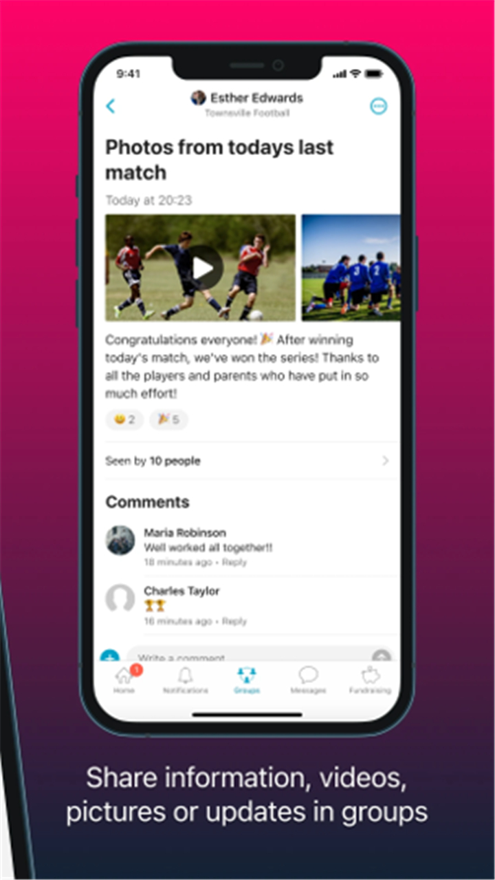 Spond - Sports Team Management screenshot4