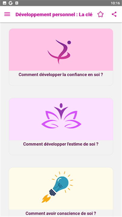 Développement personnel _Guide screenshot1