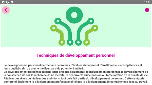 Développement personnel _Guide screenshot6