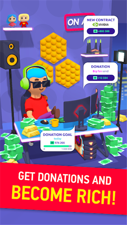 Idle Streamer - Tuber game screenshot5