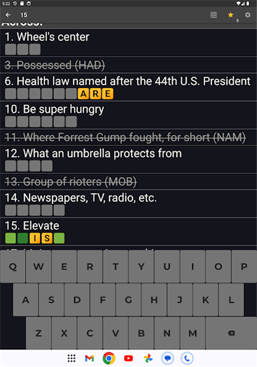 Classic Crosswords screenshot8