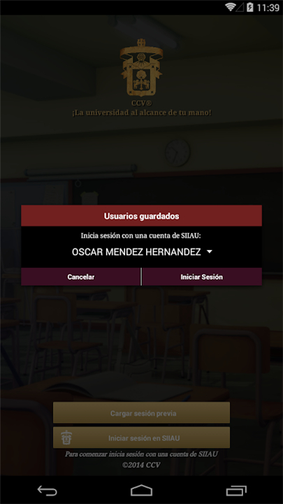 Horario CCV (Obsoleta) screenshot2
