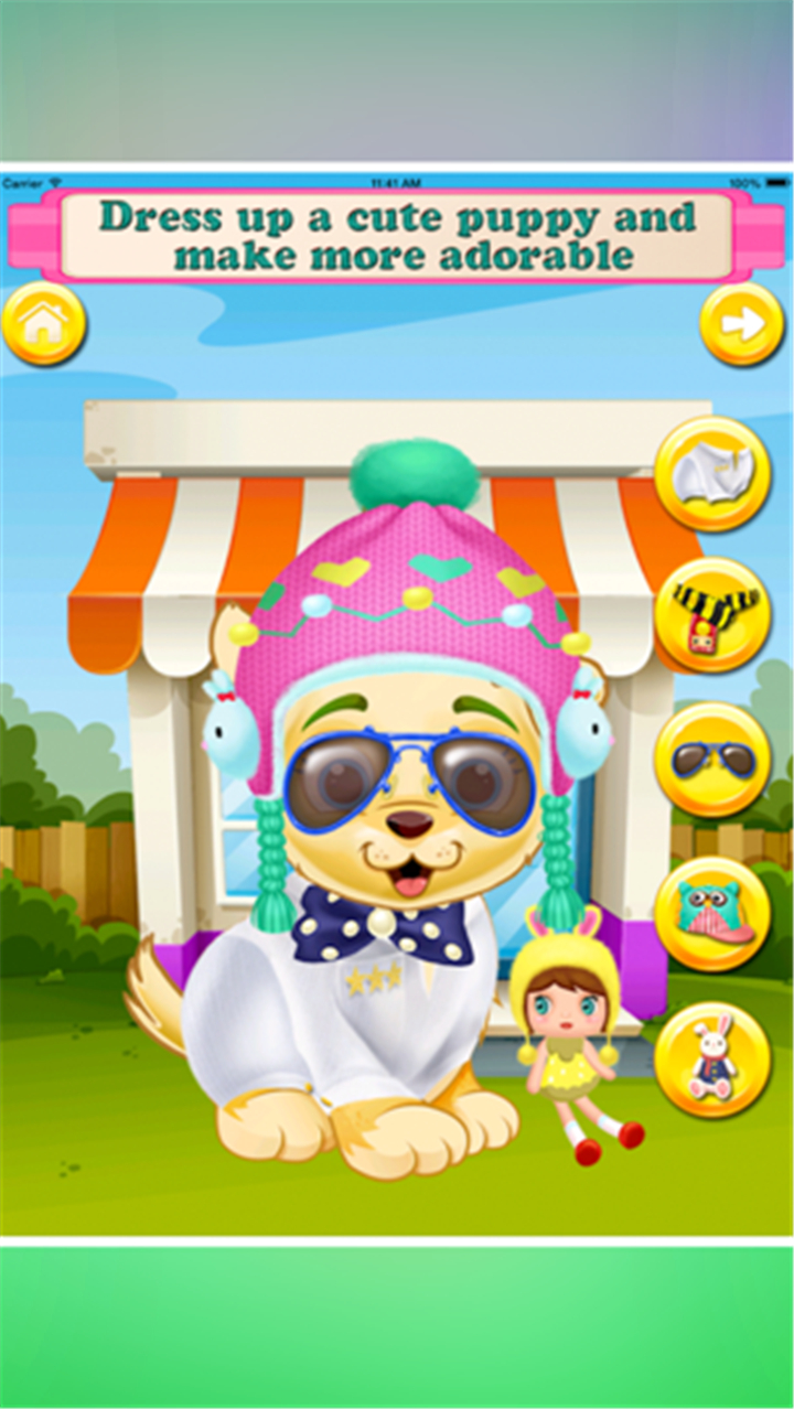 puppy newborn babyshower Games screenshot1