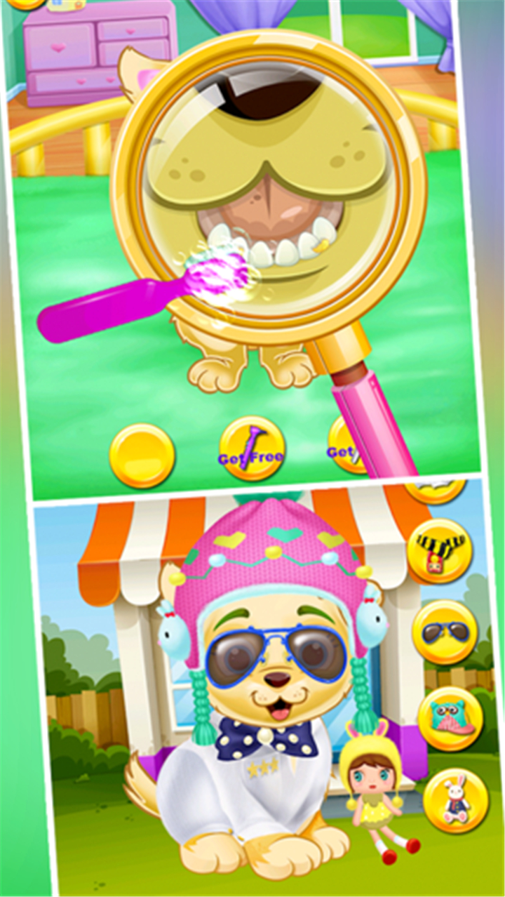 puppy newborn babyshower Games screenshot4