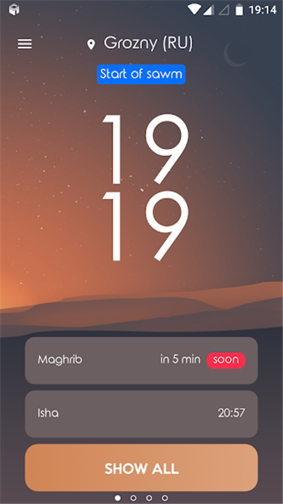 1Muslim: Prayer times, Azan screenshot2