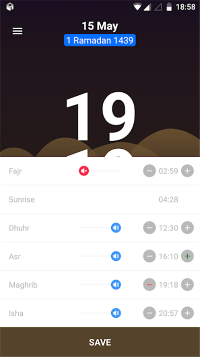 1Muslim: Prayer times, Azan screenshot6