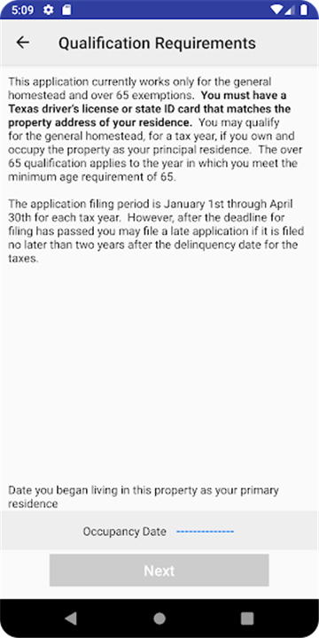 Harris Central Appraisal Dist screenshot2