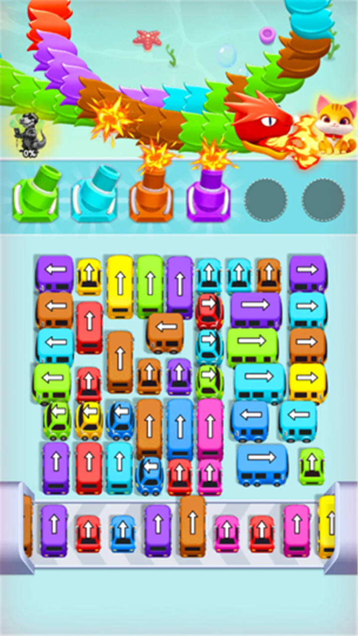 Cat Defenders: Shelling Snake screenshot2