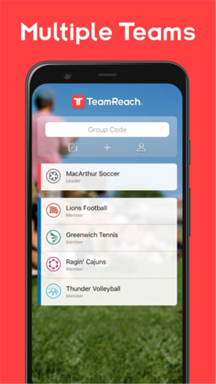 TeamReach - Your Team App screenshot1