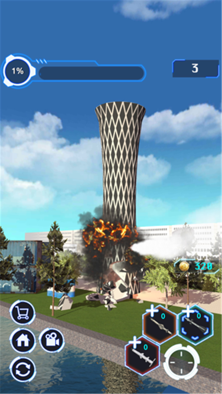 City Demolish: Rocket Smash! screenshot8