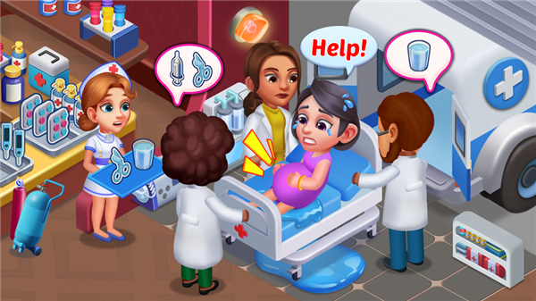 Hospital Dash: Hospital Games screenshot2