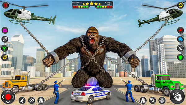 Gorilla City Attack King Kong screenshot2