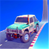 Ramp Stunt Desperate Idle Jeep