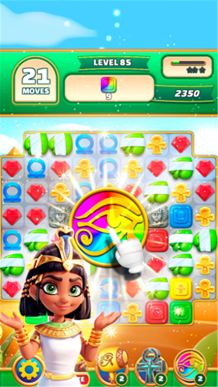 Gods & Gems: Match 3 Puzzle screenshot2