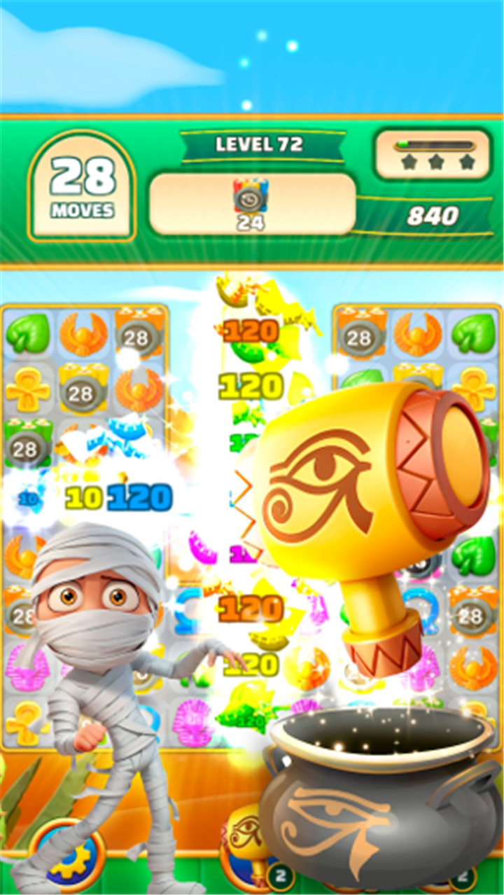 Gods & Gems: Match 3 Puzzle screenshot4