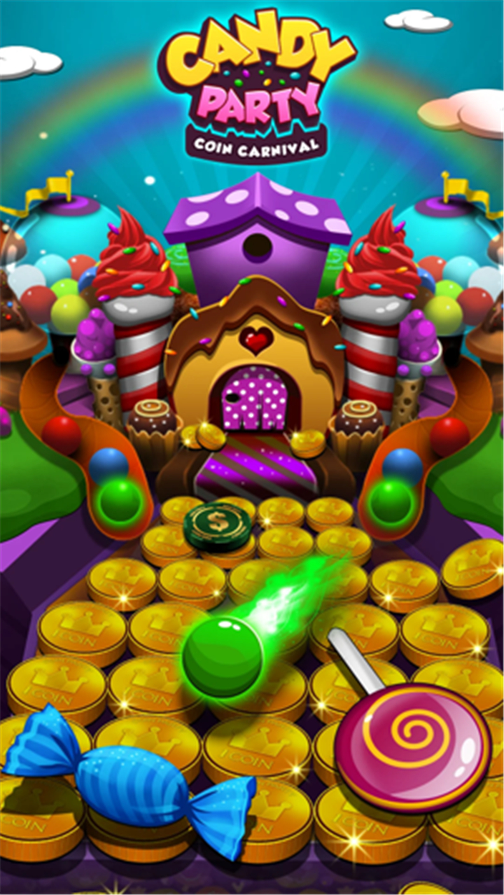 Candy Donuts Coin Party Dozer screenshot1