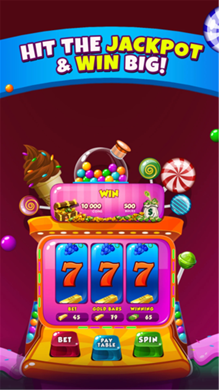 Candy Donuts Coin Party Dozer screenshot3
