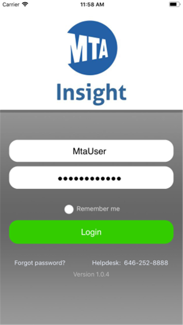 MTA Insight screenshot1