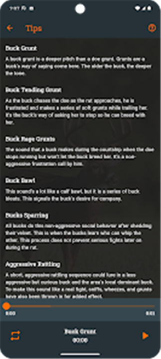 Whitetail Deer Calls screenshot4