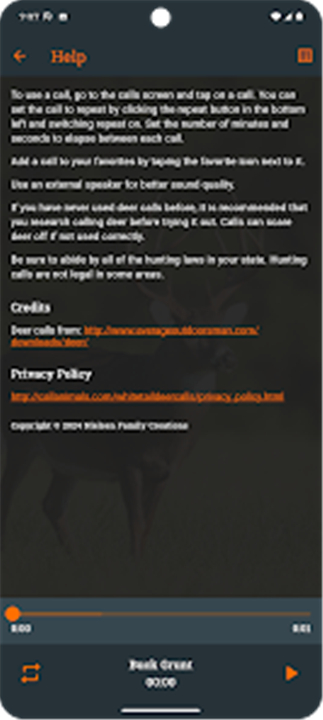 Whitetail Deer Calls screenshot5