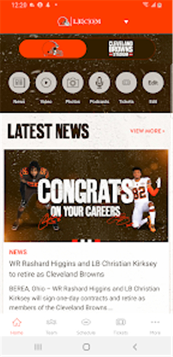 Cleveland Browns screenshot1