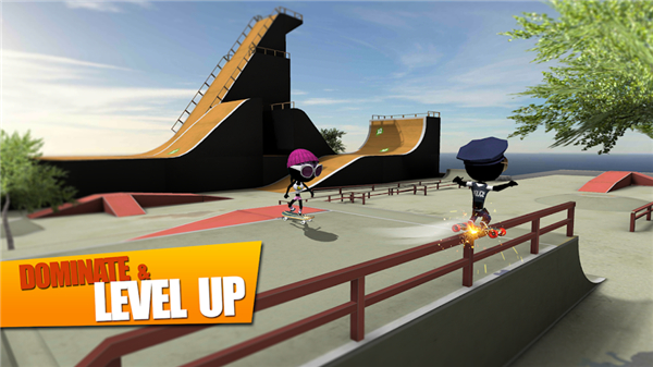 Stickman Skate Battle screenshot2