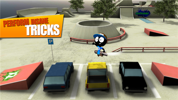 Stickman Skate Battle screenshot4