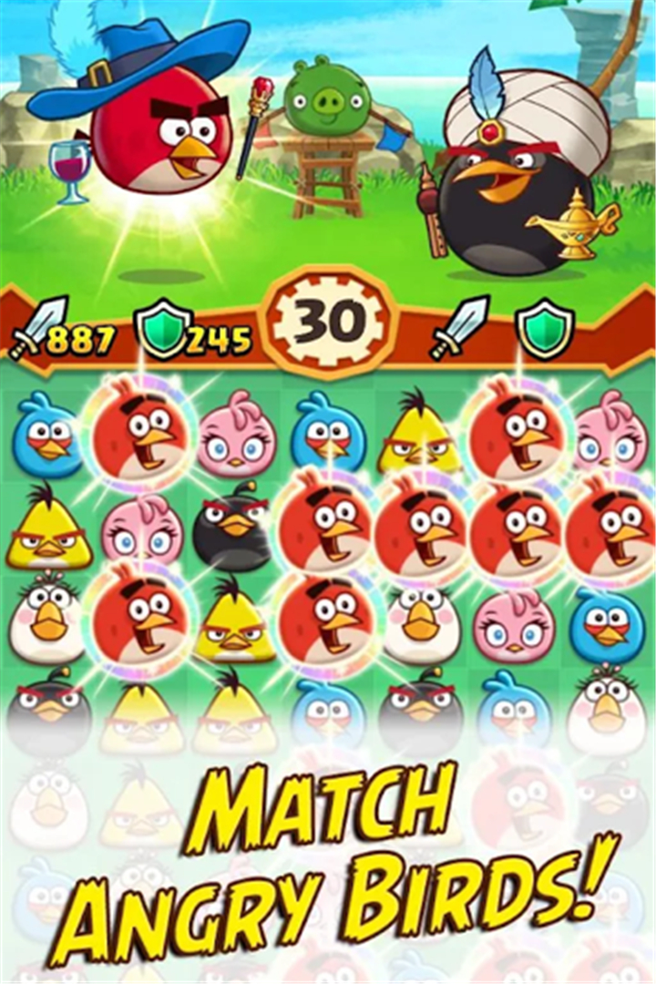 Angry Birds Fight RPG Puzzle screenshot2