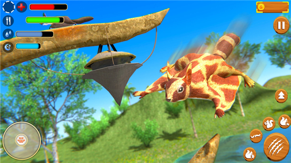 Wild Squirrel Family Sim 3D screenshot1